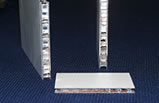 Decorative Laminate on Aluminum Honeycomb